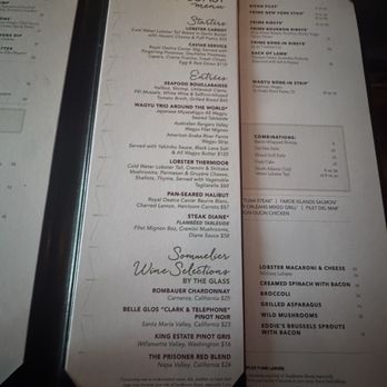 Eddie Merlot's - Menu - Steakhouses Near Me - Warrenville, Illinois Eddie Merlot's - Menu - Steakhouses Near Me - Warrenville, Illinois