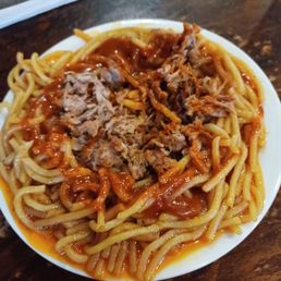 BBQ spaghetti BBQ spaghetti