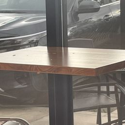 Dirty table
