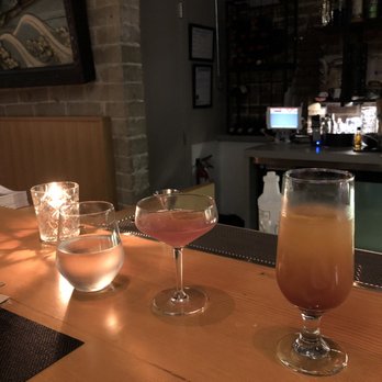 Kosoo Pocha At Sai Woo - Cocktails: the Anna May (left) and the Carioca (right). - Asian Fusion Near Me - Vancouver, British Columbia