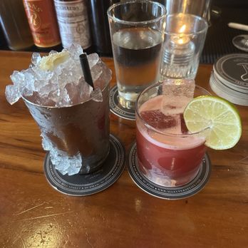 Alley Twenty Six - Watermelon mule and Mexican herbalist - Cocktail Bars Near Me - Durham, North Carolina