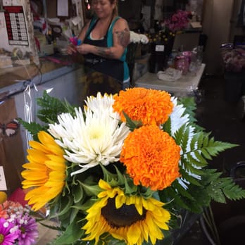 Flowers For You - She made the arrangement beautifully! My best friend visiting will love this!! - Florists Near Me - San Diego, California