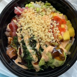The Rainbow Poke Bowl