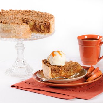 Empress Sissi - a slice of apple crumble pie with a scoop of ice cream - Bakeries Near Me - Sanford, Florida Empress Sissi - a slice of apple crumble pie with a scoop of ice cream - Bakeries Near Me - Sanford, Florida