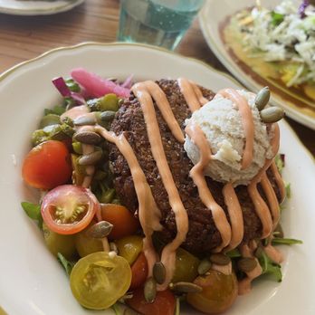 Kitchen Mouse Cafe - Burger Bowl - Vegan Near Me - Los Angeles, California Kitchen Mouse Cafe - Burger Bowl - Vegan Near Me - Los Angeles, California