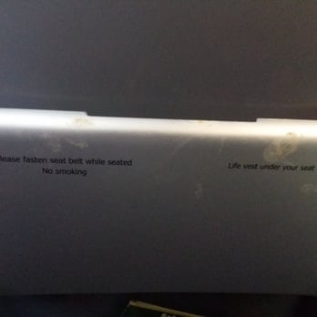 Frontier Airlines - Really!! this is disgusting, germs, they don't even have a crew to clean. Frontier Airlines cutting corners to make a buck! - Airlines Near Me - Denver, Colorado