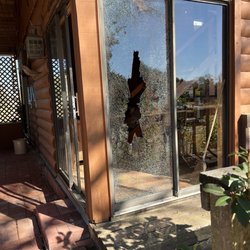 Hope Glass & Mirror - Broken sliding glass window
