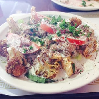 Zamaan Cafe - Karnabeet, Magic cauliflower. Better than McDonald's french fries. Seriously. - Mediterranean Near Me - Ann Arbor, Michigan