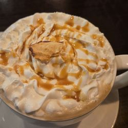 Baristas Coffee House - Fall offerings at Barista's Coffee House. Carmel Apple Latte