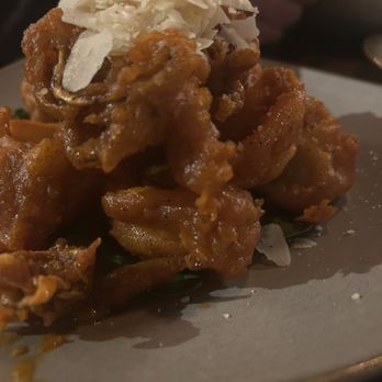 Salute Italian Restaurant - Buffalo calamari (yum) - Italian Near Me - Frisco, Texas
