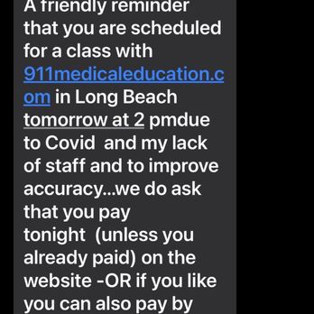 911 Medical Education - ex:payment options - First Aid Classes Near Me - Long Beach, California 911 Medical Education - ex:payment options - First Aid Classes Near Me - Long Beach, California