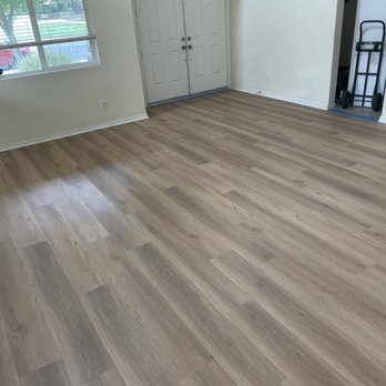 Langdon Floorcovering - After: Front room and entrance (where tile and laminate was removed and replaced so the flooring is uniform). I LOVE IT!!! - Flooring Near Me - Murrieta, California