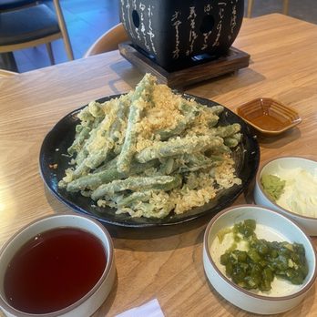 Hello Temaki - Tempura fried garlic string beans - Sushi Bars Near Me - Elk Grove, California Hello Temaki - Tempura fried garlic string beans - Sushi Bars Near Me - Elk Grove, California