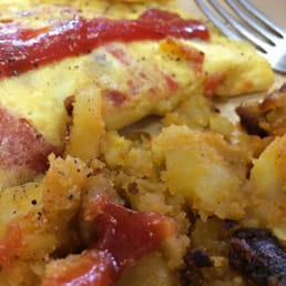 Bacon and Tomato Omelet