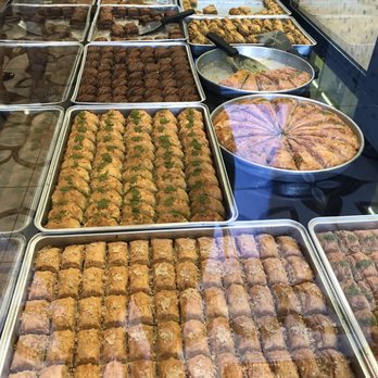 Troya - display of sweets - Desserts Near Me - Monterey, California