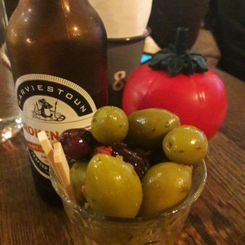 Gourmet Burger Kitchen - The olives are so tasty!!!! - Burgers Near Me - Guildford, SRY