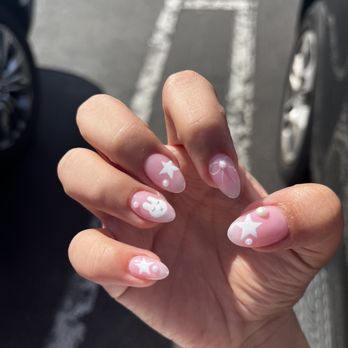 The Nail Pro - Gel nail set with design for Twice concert! - Nail Salons Near Me - Lakewood, California