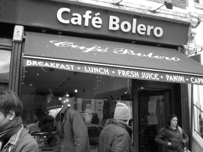 CAFE BOLERO 70 Lancaster Road, London, United Kingdom Local