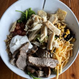 Santa Fe Bowl-Spinach Substitute and Add on chicken Santa Fe Bowl-Spinach Substitute and Add on chicken
