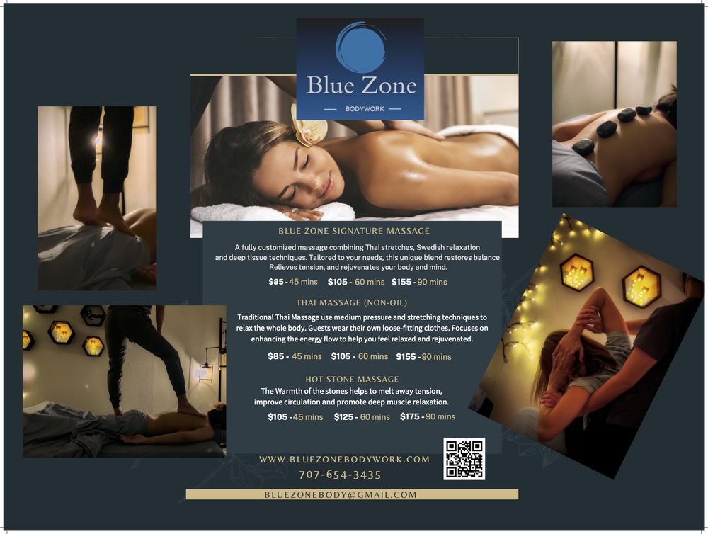 Blue Zone Bodywork Logo