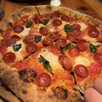 Pizza Grace - Margarita pizza add pepperoni - Pizza Near Me - Birmingham, Alabama Pizza Grace - Margarita pizza add pepperoni - Pizza Near Me - Birmingham, Alabama