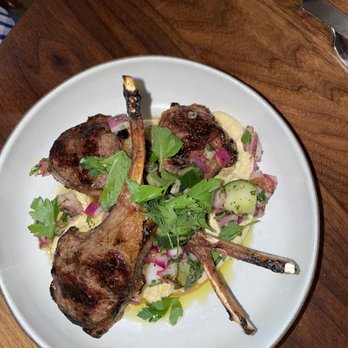 FLINT by Baltaire - Wood Grilled Lamb Chops Dinner - New American Near Me - Phoenix, Arizona