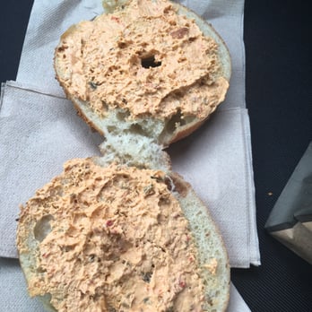 Einstein Bros. Bagels - Onion w/cheddar jalepeno spread - Bagels Near Me - Tucson, Arizona Einstein Bros. Bagels - Onion w/cheddar jalepeno spread - Bagels Near Me - Tucson, Arizona