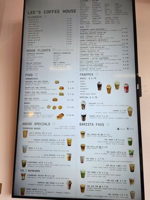 Menu photo 2 Lee's Coffee House San Fernando Valley, CA Menu photo 2 Lee's Coffee House San Fernando Valley, CA