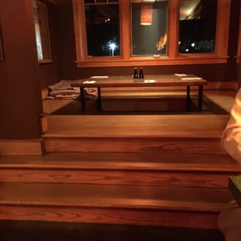 Sushi Yoshi - Love this table, didn't ask for it. I'd never be able to get back up. - Sushi Bars Near Me - Stowe, Vermont Sushi Yoshi - Love this table, didn't ask for it. I'd never be able to get back up. - Sushi Bars Near Me - Stowe, Vermont