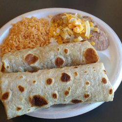 Abelardo's Mexican Fresh - Burrito combination plate