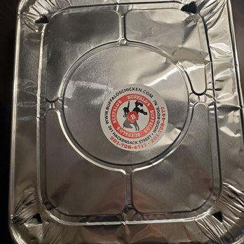 Buffalo's Chicken Shack - Vented to go aluminum container - Chicken Wings Near Me - Wood-Ridge, New Jersey
