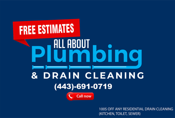 All About Plumbing & Drain Cleaning Logo
