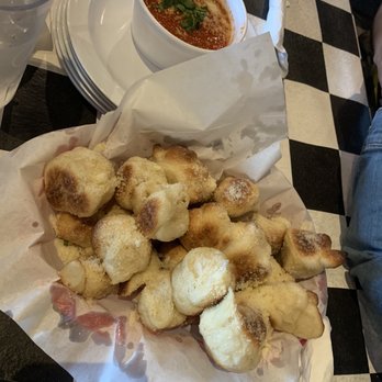 Wise Guys Pizzeria - Full order of garlic knots-would order again - Pizza Near Me - Orange, California Wise Guys Pizzeria - Full order of garlic knots-would order again - Pizza Near Me - Orange, California