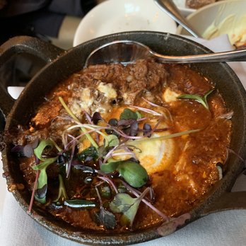 Aba - Short rib shakshuka - Mediterranean Near Me - Chicago, Illinois Aba - Short rib shakshuka - Mediterranean Near Me - Chicago, Illinois