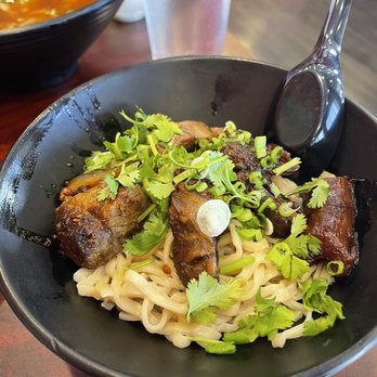 Bull Daddy Noodle Bistro - Beef and Beef Tendon Dry Noodle - Taiwanese Near Me - Plano, Texas