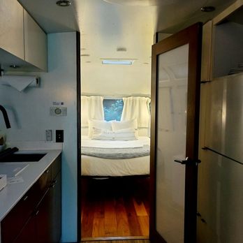 AutoCamp Russian River - Kitchen and bedroom. - Hotels Near Me - Guerneville, California