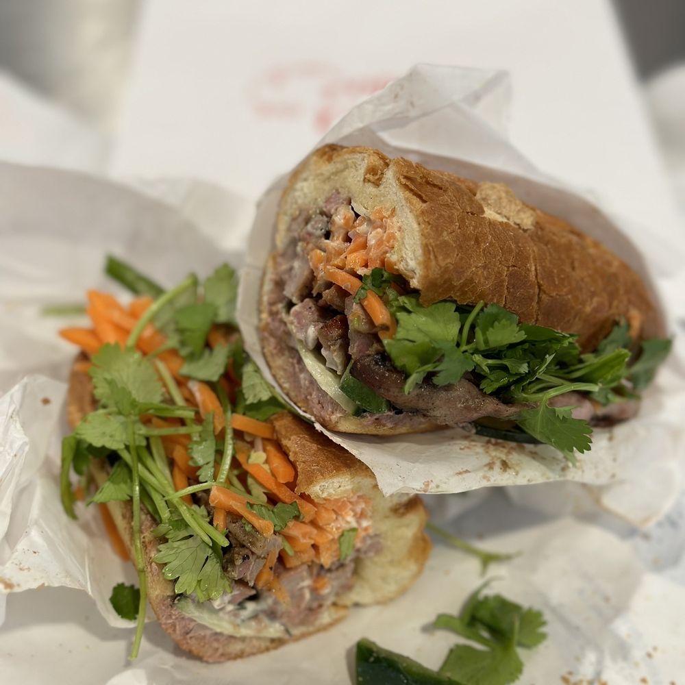 Moon Rabbit - a sandwich cut in half with carrots and lettuce - Bubble Tea Near Me - Los Angeles, California Moon Rabbit - a sandwich cut in half with carrots and lettuce - Bubble Tea Near Me - Los Angeles, California