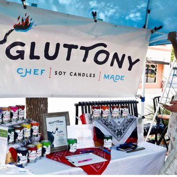Gluttony Candles - Gluttony Candles @ Farmers Markets 2018 - Candle Stores Near Me - Dallas, Texas Gluttony Candles - Gluttony Candles @ Farmers Markets 2018 - Candle Stores Near Me - Dallas, Texas