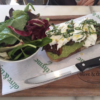 Olive & Thyme - Avocado toast - Sandwiches Near Me - Toluca Lake, California Olive & Thyme - Avocado toast - Sandwiches Near Me - Toluca Lake, California