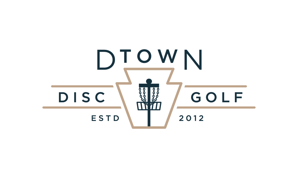D-town Disc Golf Logo