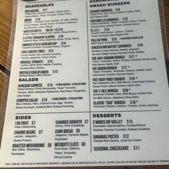 Patent 139 Brewing - Menu - Brewpubs Near Me - Chandler, Arizona