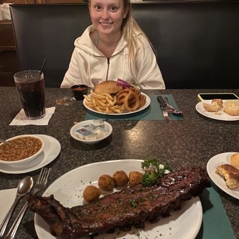 C.J. Cannon's - Ribs and Hamburger with Fries and Onion rings - American Near Me - Vero Beach, Florida C.J. Cannon's - Ribs and Hamburger with Fries and Onion rings - American Near Me - Vero Beach, Florida