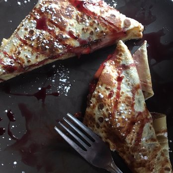 Juice & Java Cafe - Best crepes I've had in Toronto! Salmon crepe and strawberry Nutella:) yum! - Coffee & Tea Near Me - Toronto, Ontario