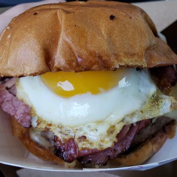 Grill 'Em All - Pig Champion Burger - Burgers Near Me - Long Beach, California Grill 'Em All - Pig Champion Burger - Burgers Near Me - Long Beach, California
