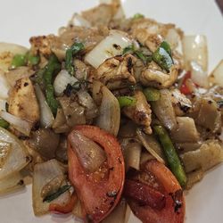 Drunken noodles (level 2 spicy)