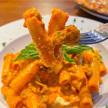 Volare Restaurant - The Rigatoni Alla Vodka - Pizza Near Me - San Antonio, Texas