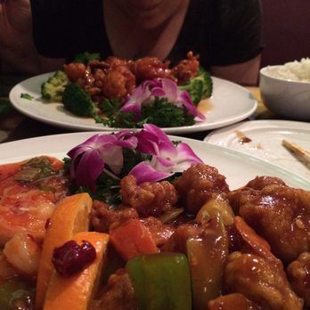 Ginmiya - Dragon Phoenix and crispy shrimp.  Ain't nothing wrong with that - Chinese Near Me - Lancaster, Pennsylvania
