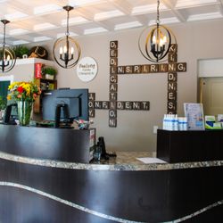 Van Every Family Chiropractic Center - Our welcoming front desk and reception area