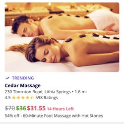 Cedar Massage