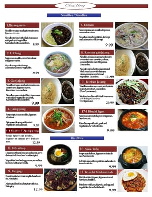Menu photo 8 Chez Bong Montreal, QC